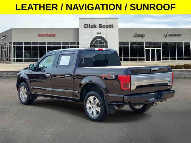 Used 2019 Ford F150 Platinum w/ Equipment Group 701A Luxury AWD/4WD image 3