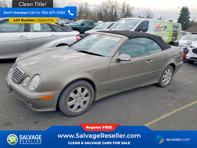 Used 2000 Mercedes-Benz CLK 320 Cabriolet image 1