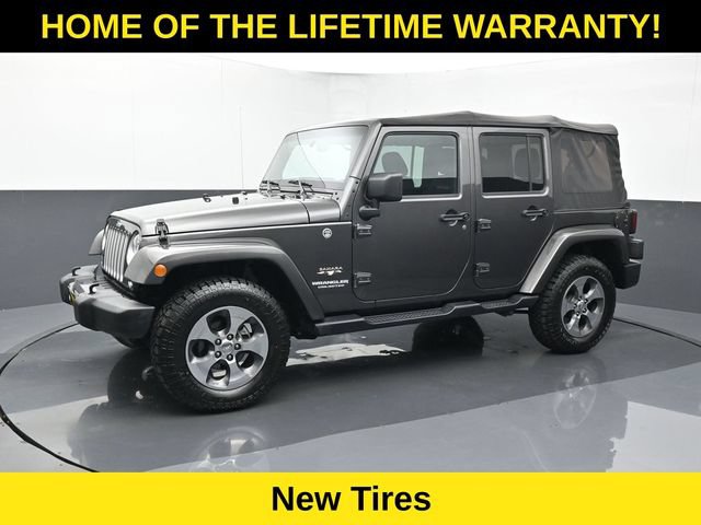 Used 2017 Jeep Wrangler Unlimited Sahara w/ Max Tow Package AWD/4WD image 2
