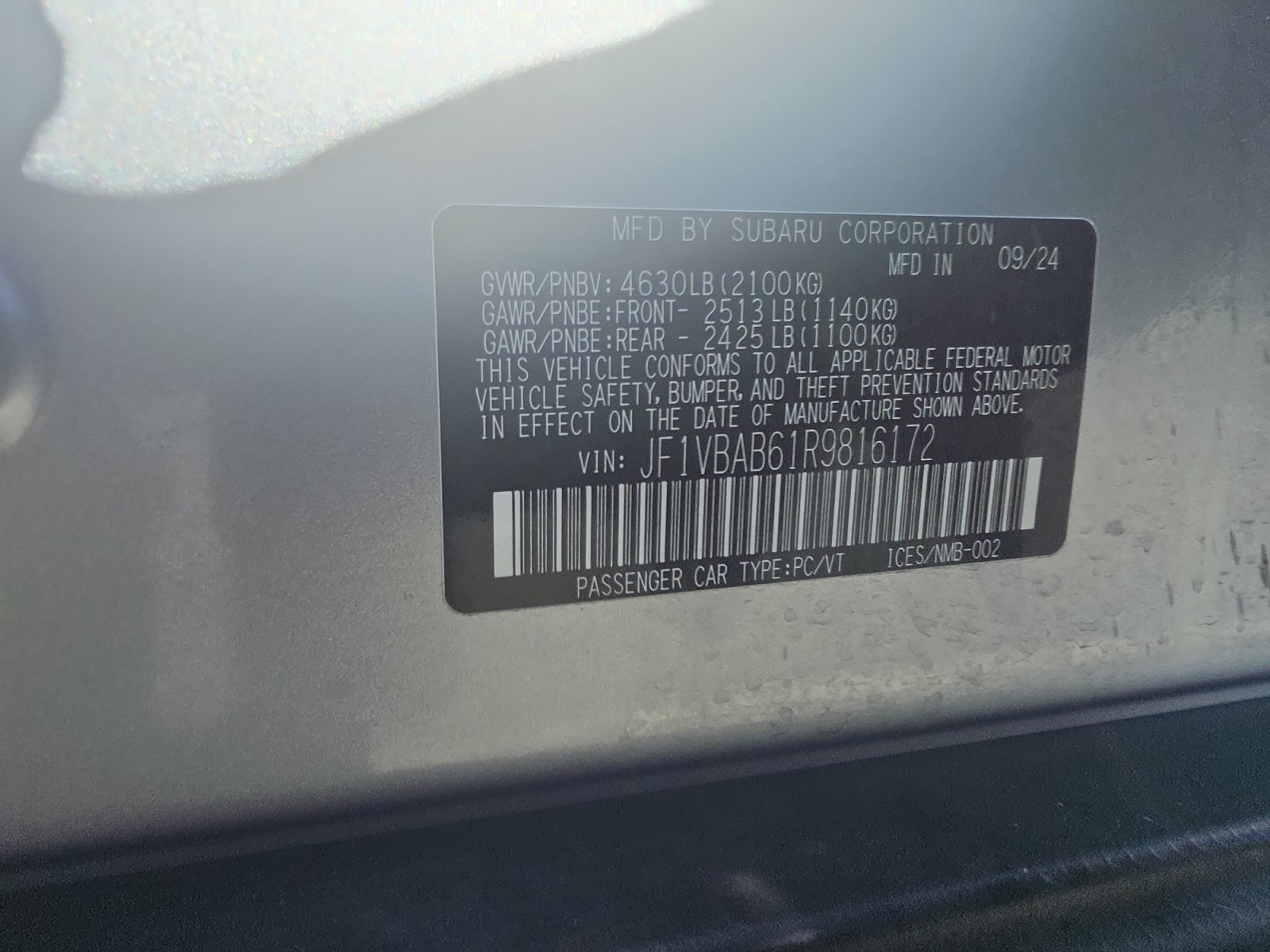 Used 2024 Subaru WRX AWD/4WD image 34