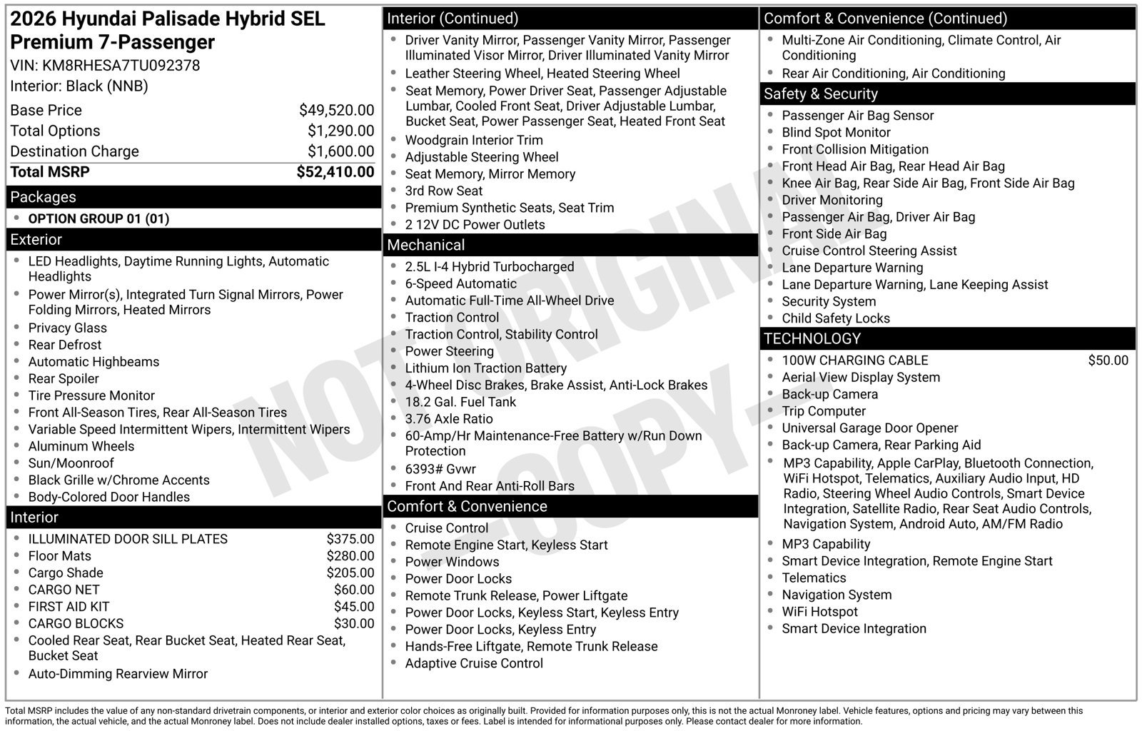 New 2026 Hyundai Palisade SEL Premium AWD/4WD image 22