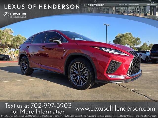 Certified 2021 Lexus RX 350 F Sport w/ Cold Area Package (CT)