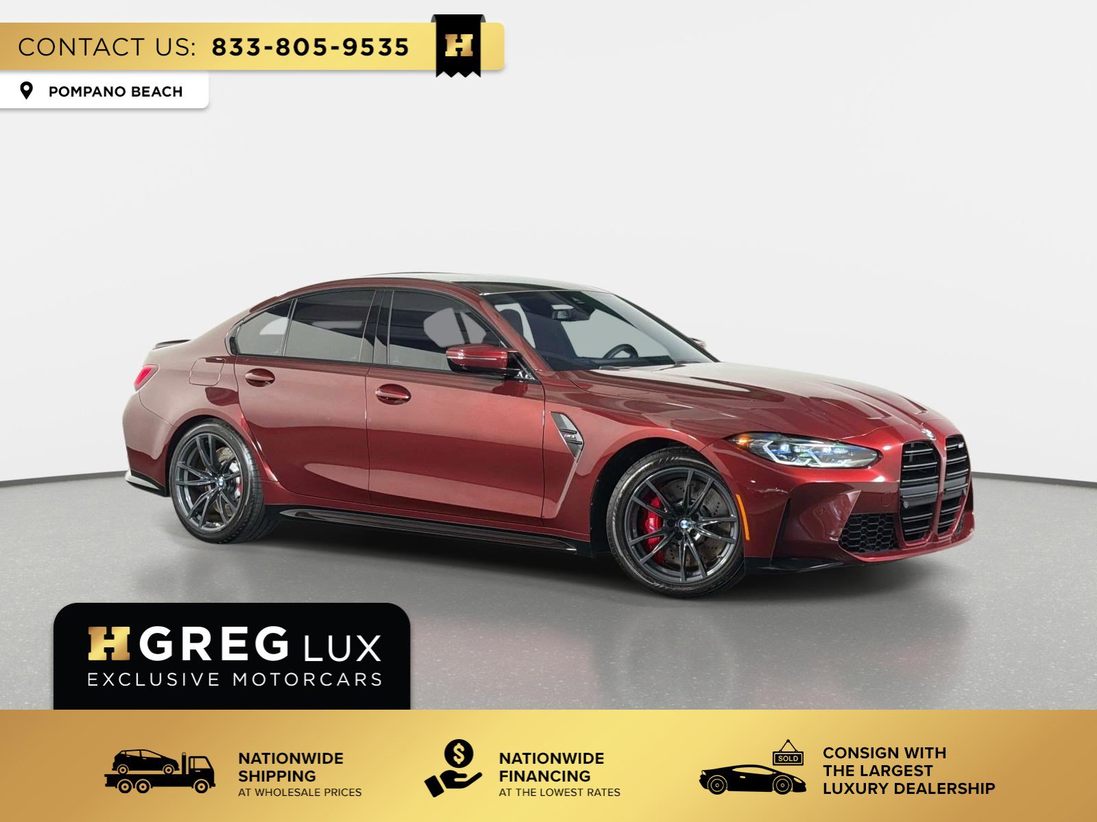 Used 2023 BMW M3 RWD image 1