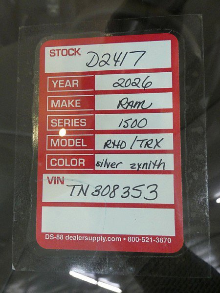 New 2026 RAM 1500 RHO w/ RHO Level 1 Equipment Group image 37