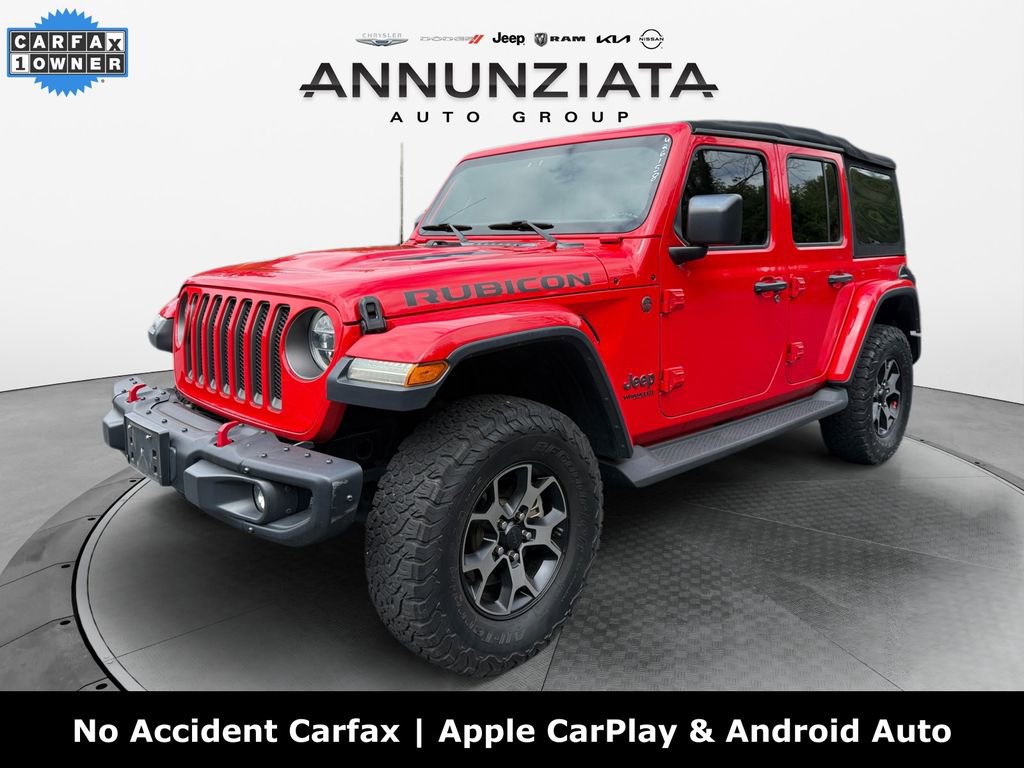 Used 2018 Jeep Wrangler Unlimited Rubicon AWD/4WD image 1