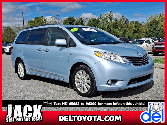 Certified 2017 Toyota Sienna XLE Premium w/ Protection Package