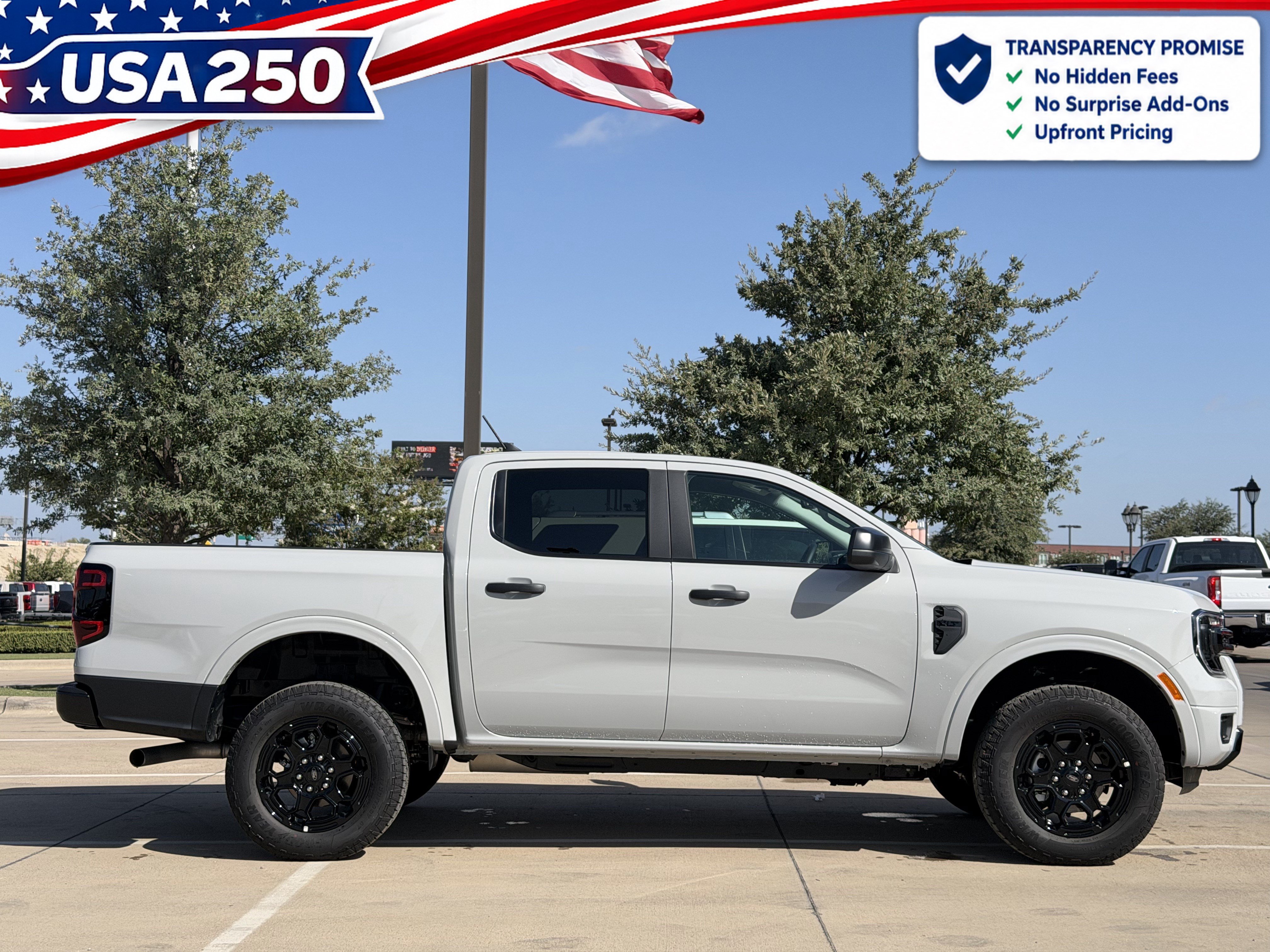 New 2026 Ford Ranger XLT w/ Black Appearance Package RWD image 3