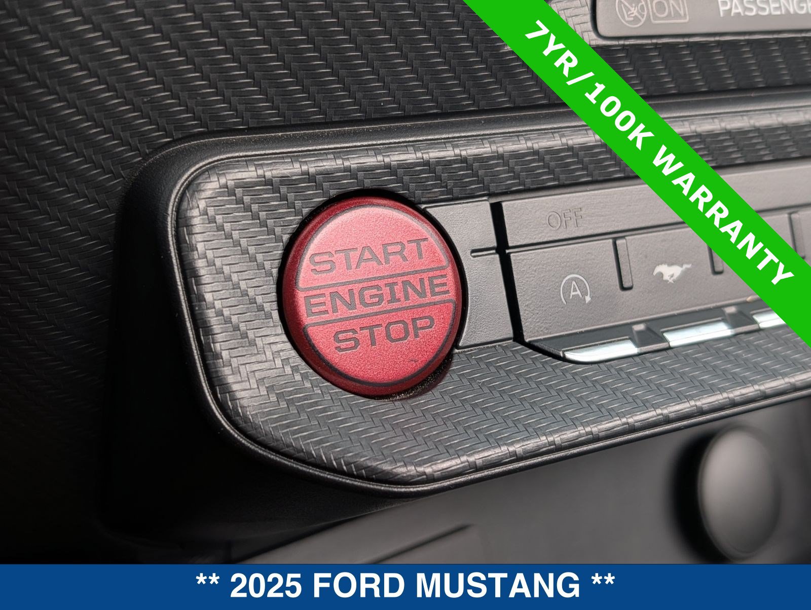 Used 2025 Ford Mustang Premium w/ Wheel & Stripe Package RWD image 28
