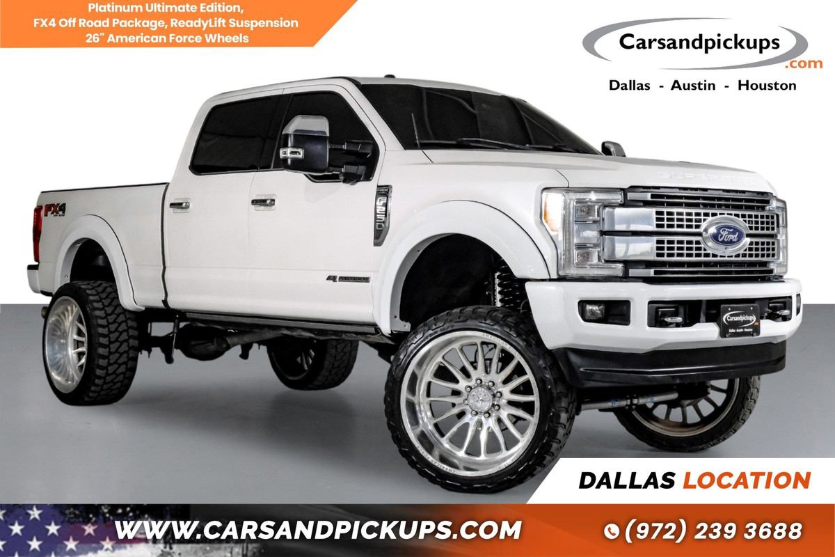 Used 2018 Ford F250 Platinum w/ Platinum Ultimate Package