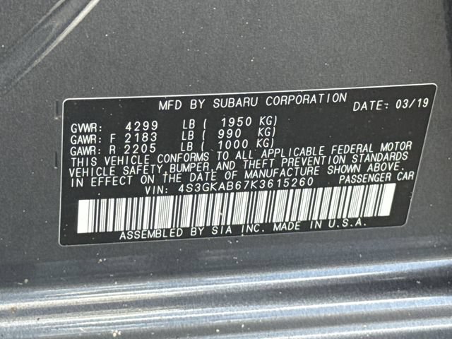 Used 2019 Subaru Impreza 2.0i w/ Eyesight AWD/4WD image 40