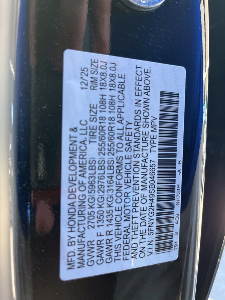 Certified 2025 Honda Pilot EX-L image 10