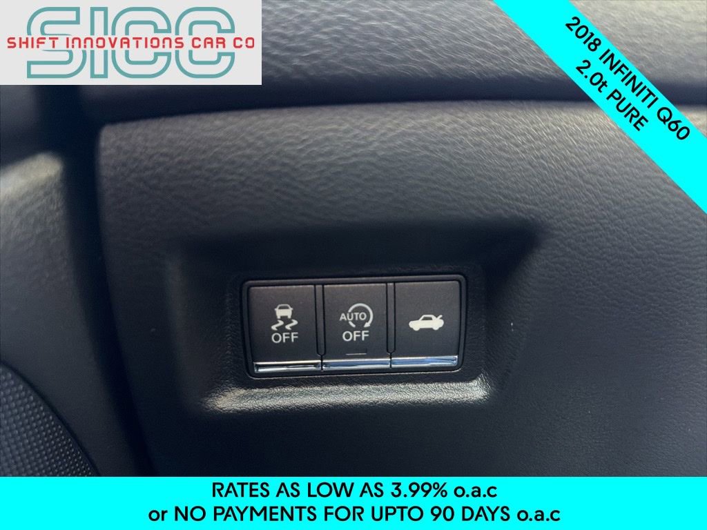 Used 2018 INFINITI Q60 2.0t w/ Moonroof Package RWD image 19