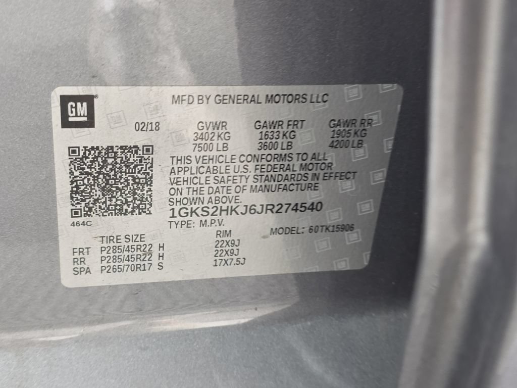 Used 2018 GMC Yukon XL Denali w/ Denali Ultimate Package AWD/4WD image 10