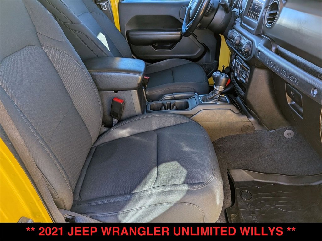 Used 2021 Jeep Wrangler Unlimited Willys image 27