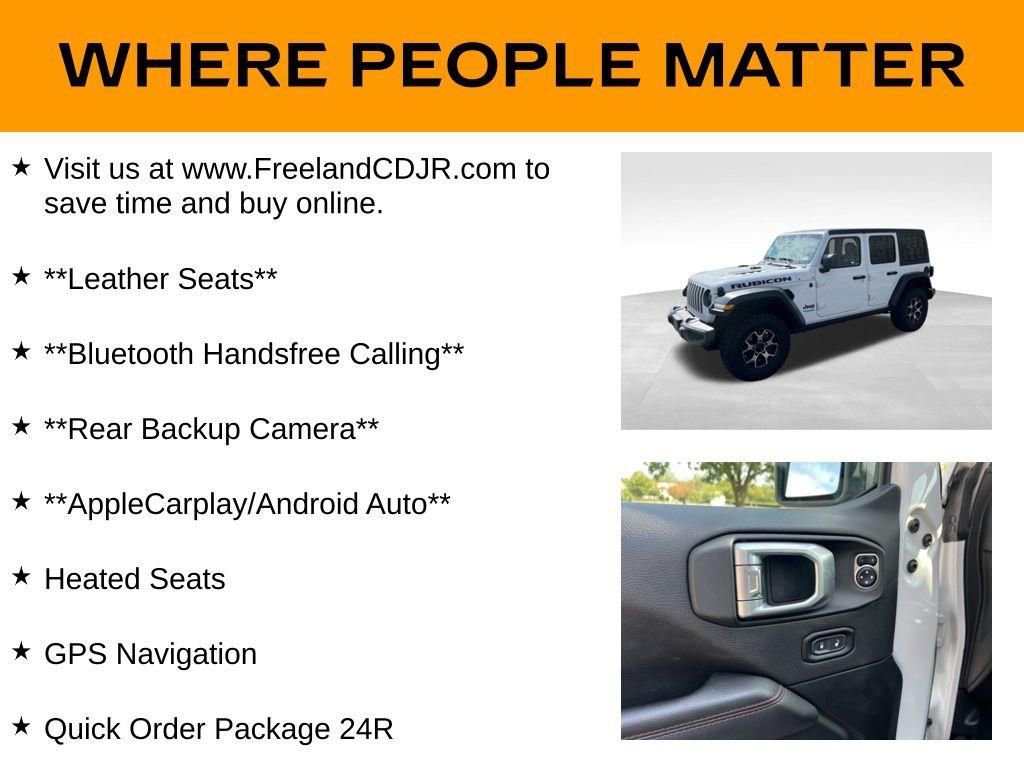 Used 2020 Jeep Wrangler Unlimited Rubicon w/ Dual Top Group image 27