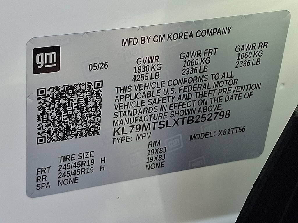 New 2026 Chevrolet TrailBlazer RS w/ Convenience Package FWD image 15