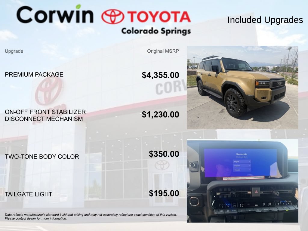 Used 2026 Toyota Land Cruiser w/ Premium Package AWD/4WD image 4