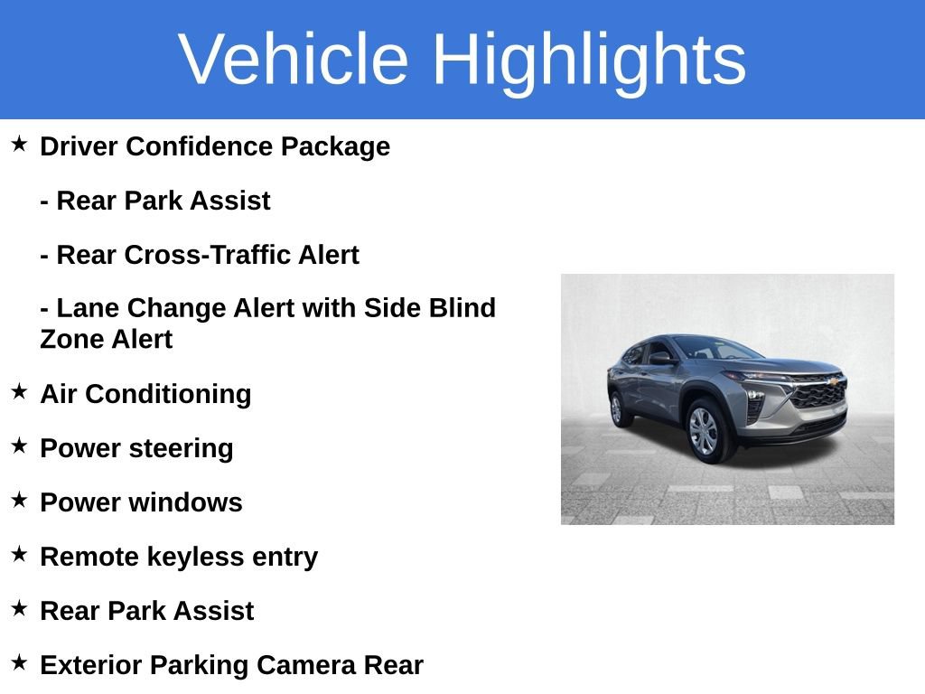 Certified 2025 Chevrolet Trax LS w/ Driver Confidence Package FWD image 3