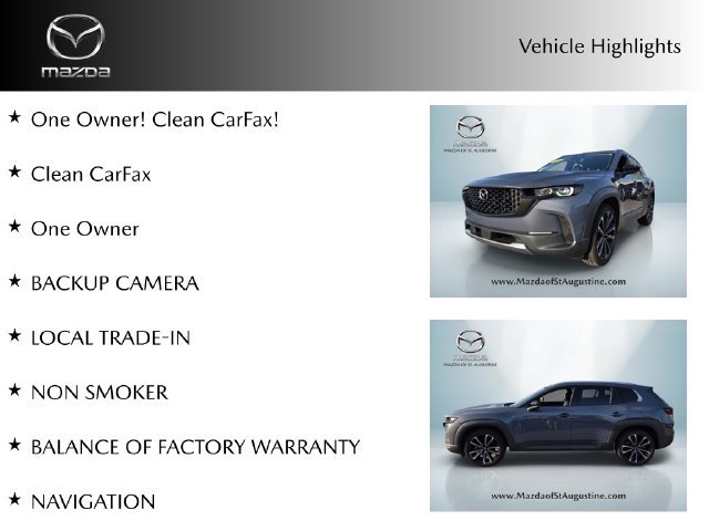 Used 2024 MAZDA CX-50 AWD 2.5 Turbo w/ Premium Pkg image 2