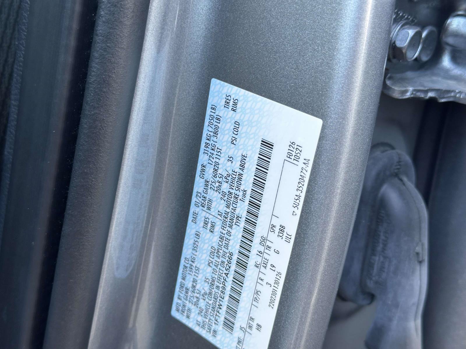 Certified 2023 Ford F150 Lariat AWD/4WD image 15