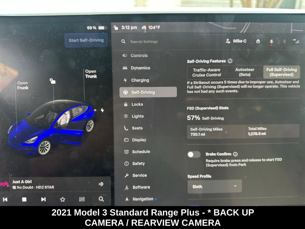 Used 2021 Tesla Model 3 Standard Range Plus RWD image 7