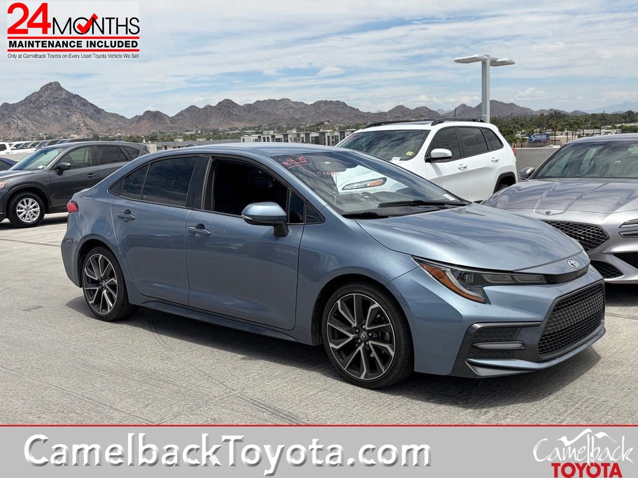 Used 2020 Toyota Corolla SE w/ Carpet Mat Package (TMS) FWD image 1