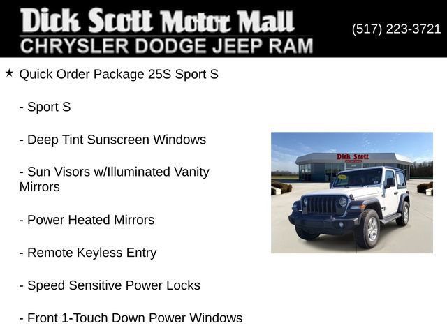 Used 2023 Jeep Wrangler Sport AWD/4WD image 17