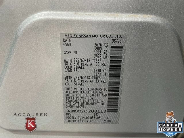 Used 2024 Nissan Pathfinder SL w/ Black Appearance Package AWD/4WD image 27