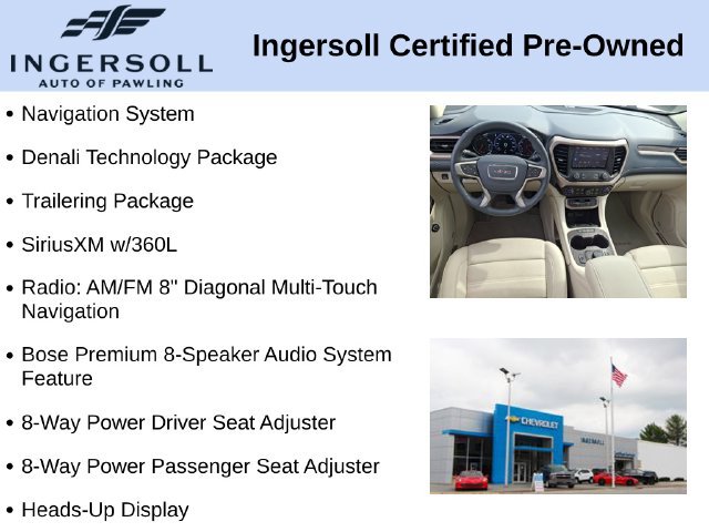 Used 2023 GMC Acadia Denali w/ Denali Technology Package AWD/4WD image 10