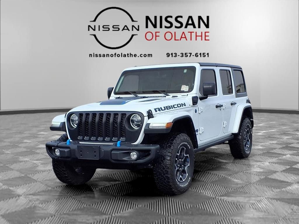 Used 2022 Jeep Wrangler Unlimited Rubicon 4xe w/ Steel Bumper Group