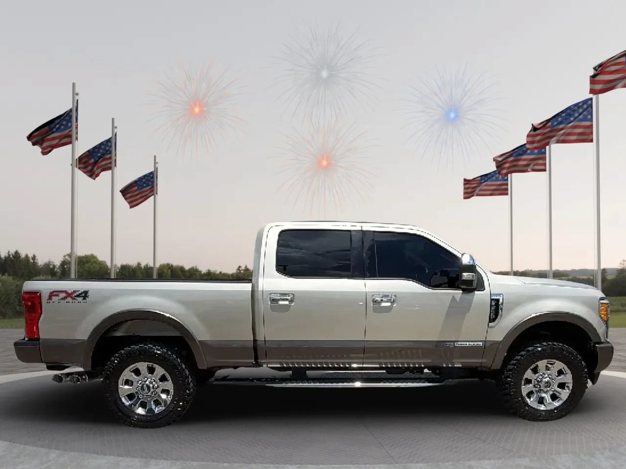 Used 2017 Ford F250 Lariat w/ Lariat Ultimate Package AWD/4WD image 7