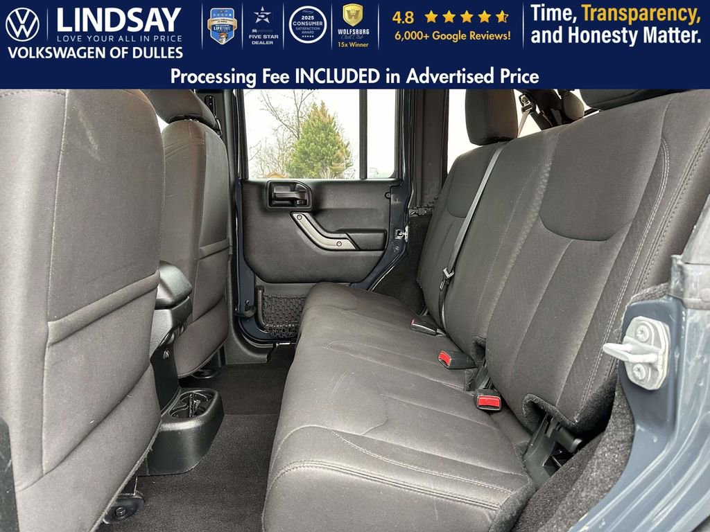 Used 2017 Jeep Wrangler Unlimited Sport w/ Quick Order Package 24S image 14