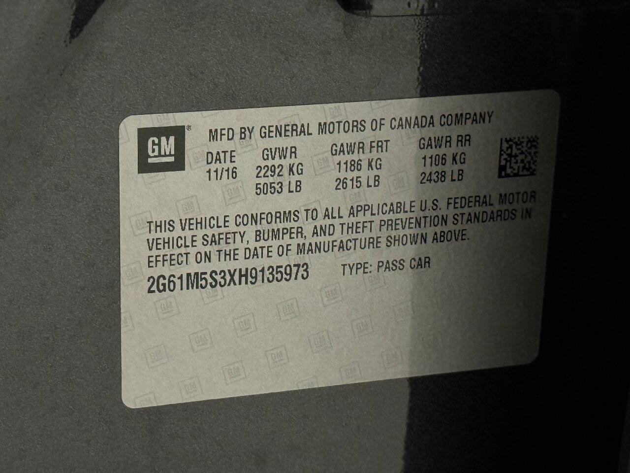 Used 2017 Cadillac XTS Luxury w/ Driver Awareness Package FWD image 97