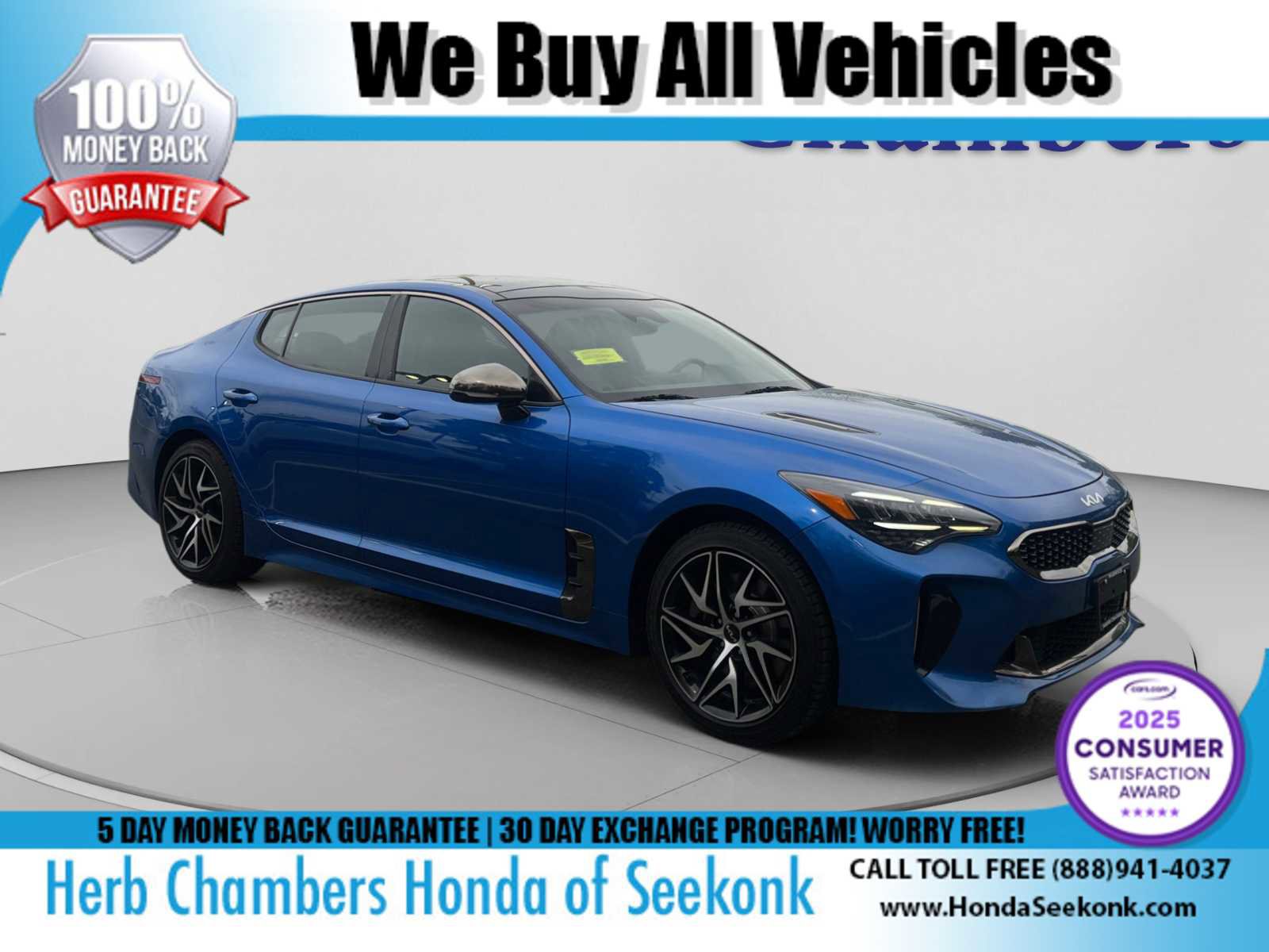 Used 2023 Kia Stinger GT-Line w/ Sun & Sound Package
