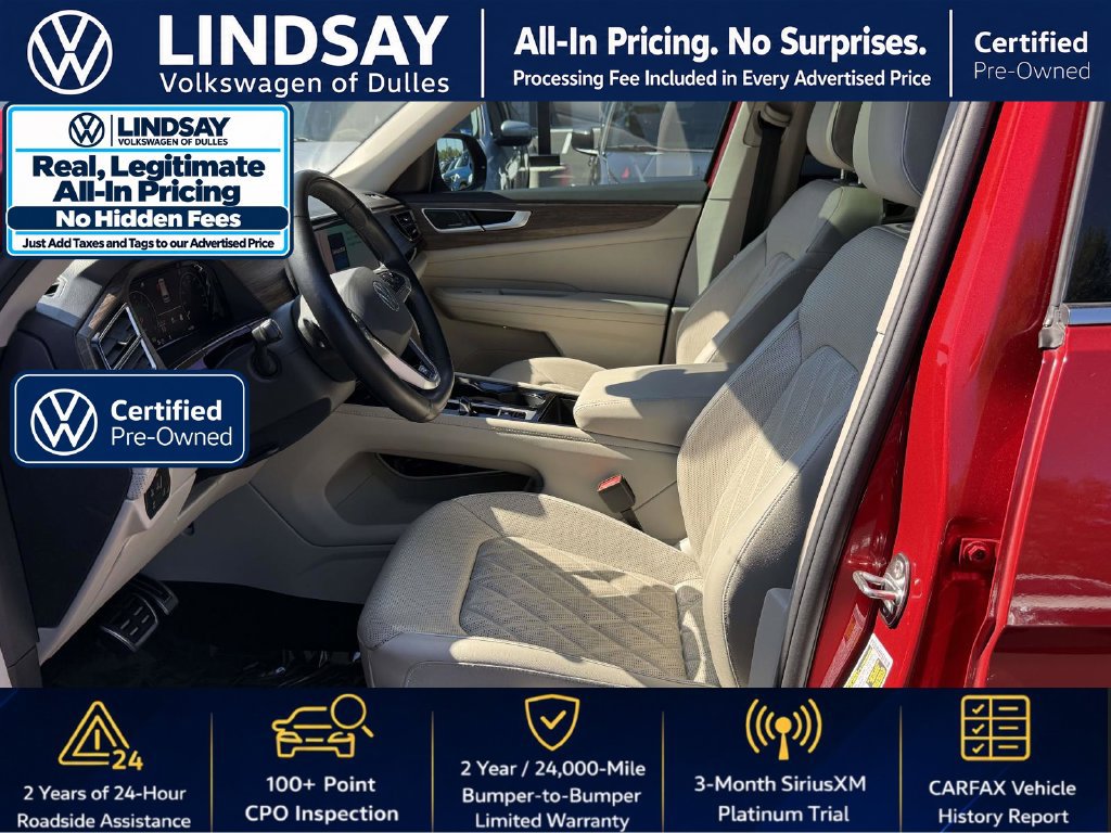 Used 2024 Volkswagen Atlas SEL Premium R-Line AWD/4WD image 12