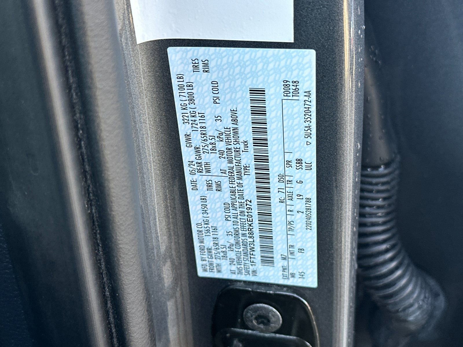 Used 2024 Ford F150 XLT w/ Equipment Group 302A MID image 36