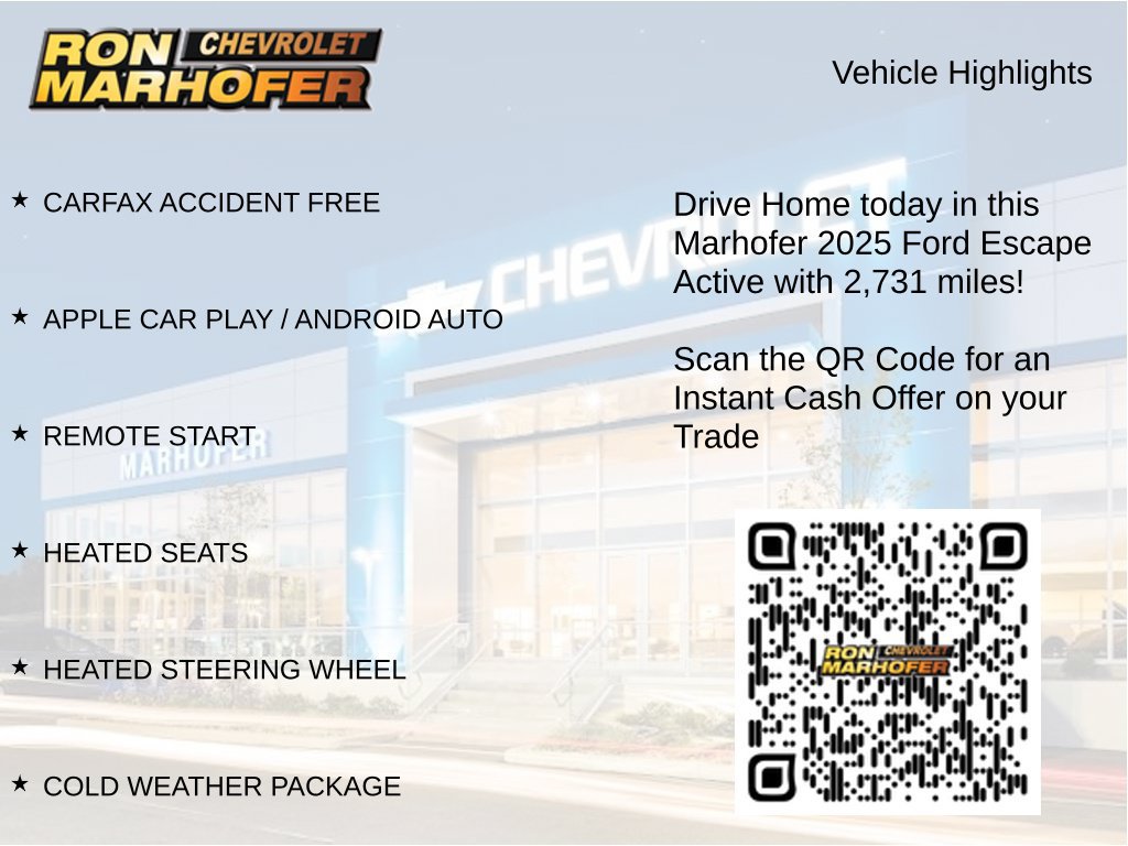 Used 2025 Ford Escape Active AWD/4WD image 14