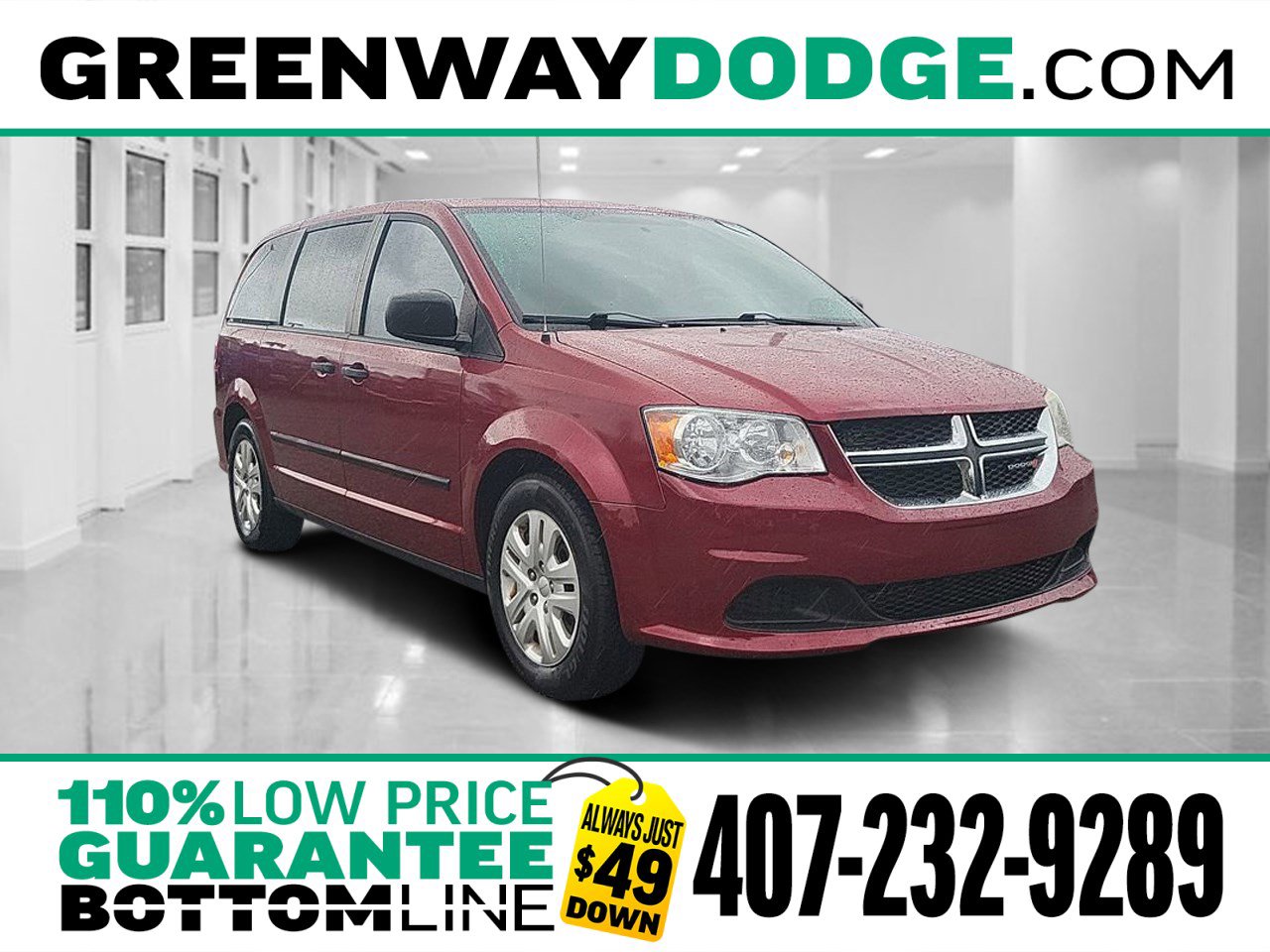 Used 2016 Dodge Grand Caravan American Value Package