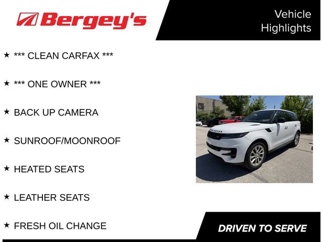 Used 2025 Land Rover Range Rover Sport SE AWD/4WD image 4
