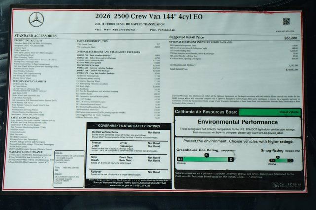 New 2026 Mercedes-Benz Sprinter 2500 image 34
