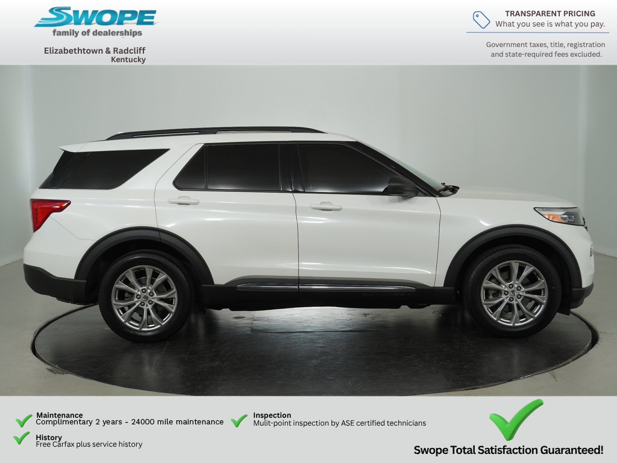 Used 2020 Ford Explorer XLT w/ Equipment Group 202A AWD/4WD image 3
