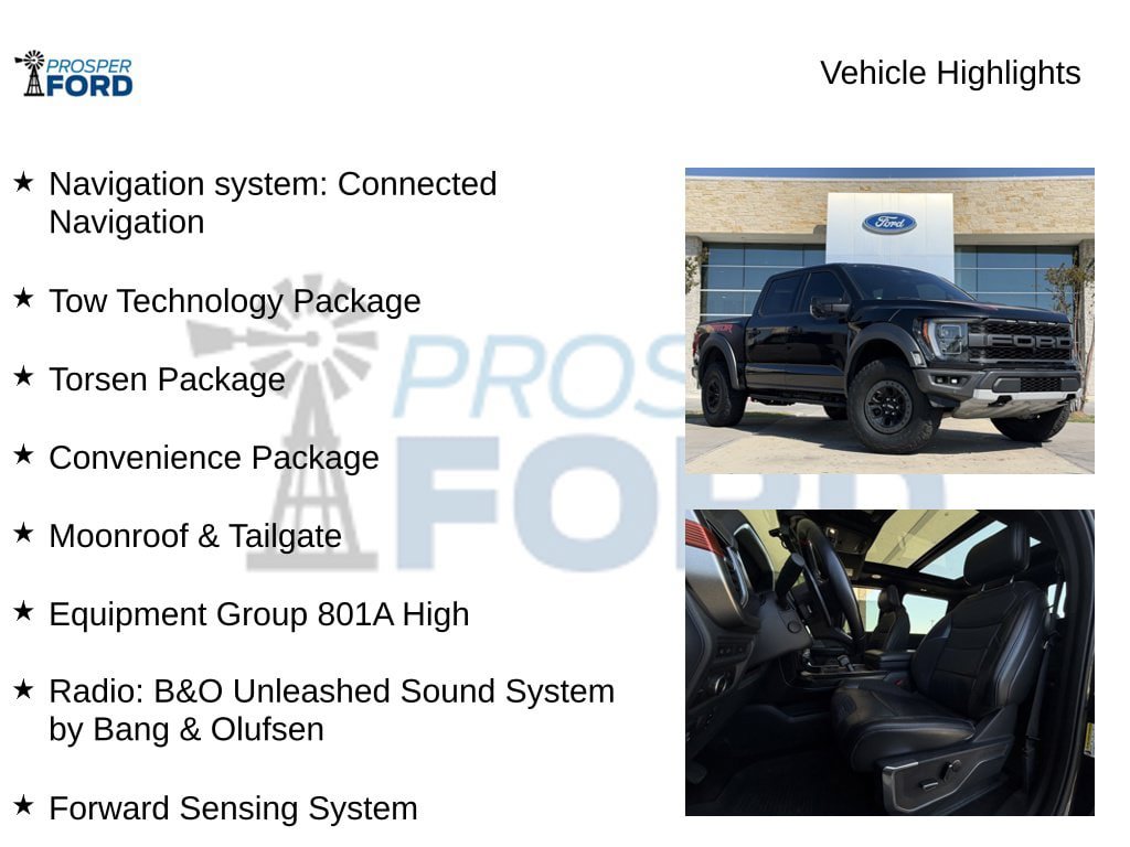 Used 2022 Ford F150 Raptor w/ Equipment Group 801A High AWD/4WD image 5