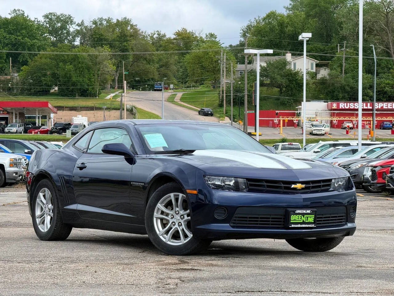 Used 2015 Chevrolet Camaro LS w/ White Rally Stripe Package