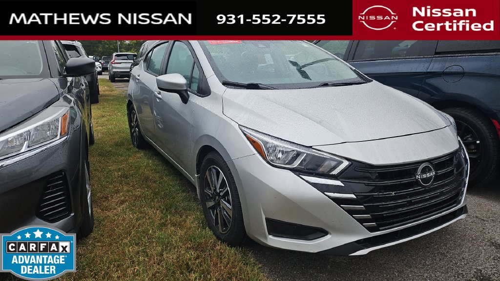 Certified 2023 Nissan Versa SV w/ Trunk Package