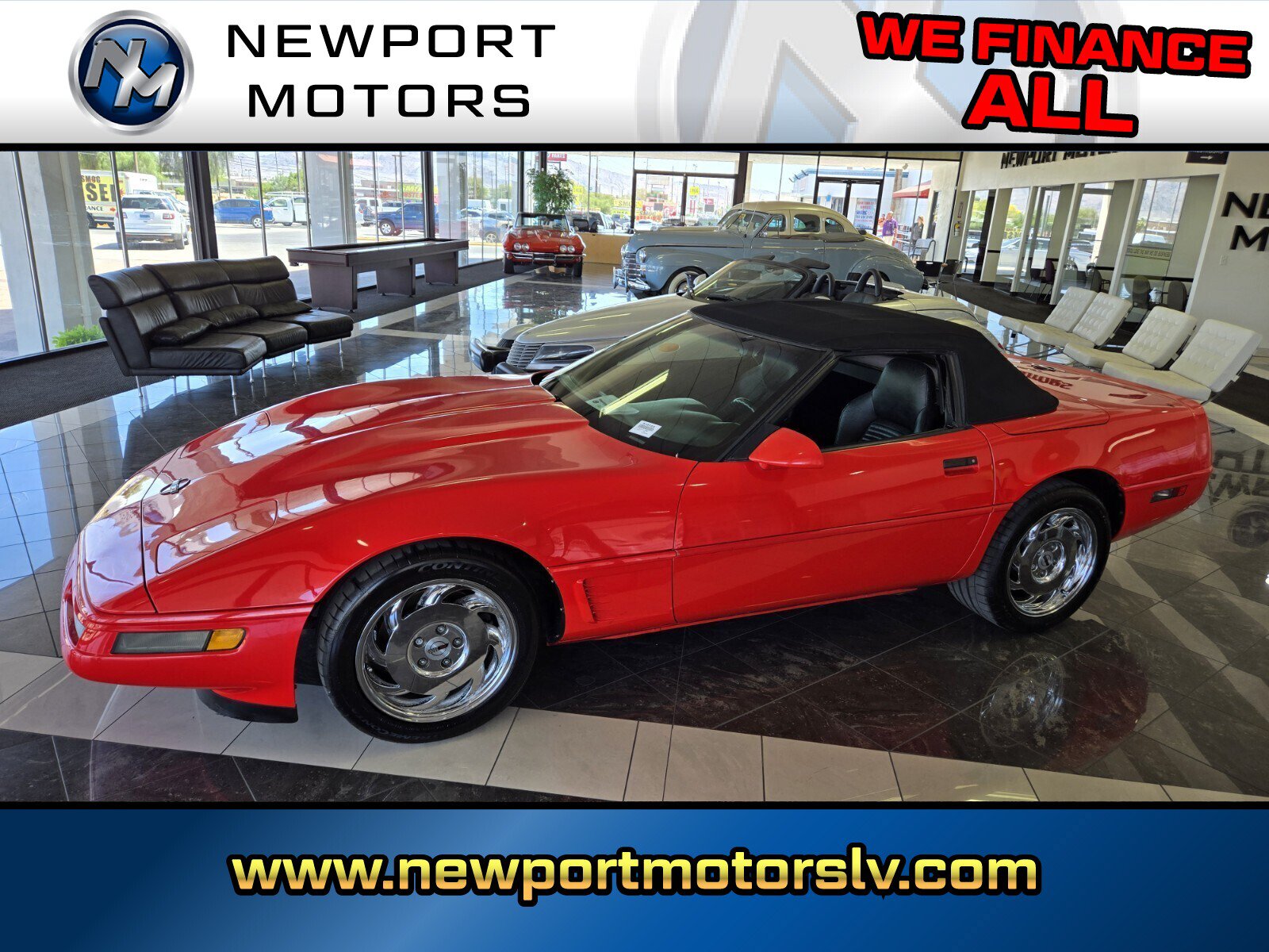 Used 1996 Chevrolet Corvette Convertible RWD image 1