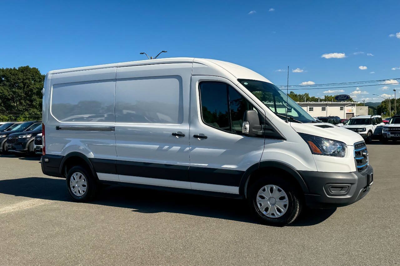 Used 2023 Ford E-Transit Medium Roof w/ Load Area Protection Package RWD image 2