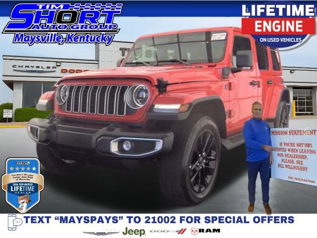 Used 2025 Jeep Wrangler Unlimited Sahara AWD/4WD image 1