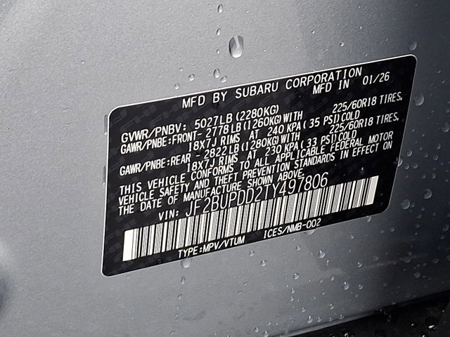 New 2026 Subaru Outback Limited image 22