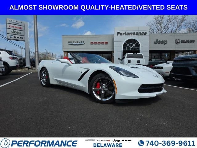 Used 2014 Chevrolet Corvette Stingray Convertible w/ 3LT Preferred Equipment Group image 1