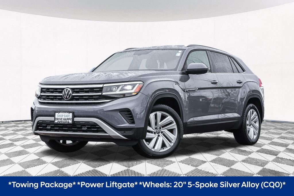 Used 2020 Volkswagen Atlas Cross Sport SE w/ Towing Package image 2